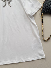 VALENTINO 26S BOW DETAIL T-SHIRT 210