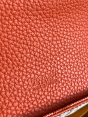 GRAND BLEU 16 IN ORANGE GOYARDINE CANVAS AND LAMBSKIN