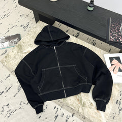 DIOR 25S HOODED FLEECE JACKET STYLE 118