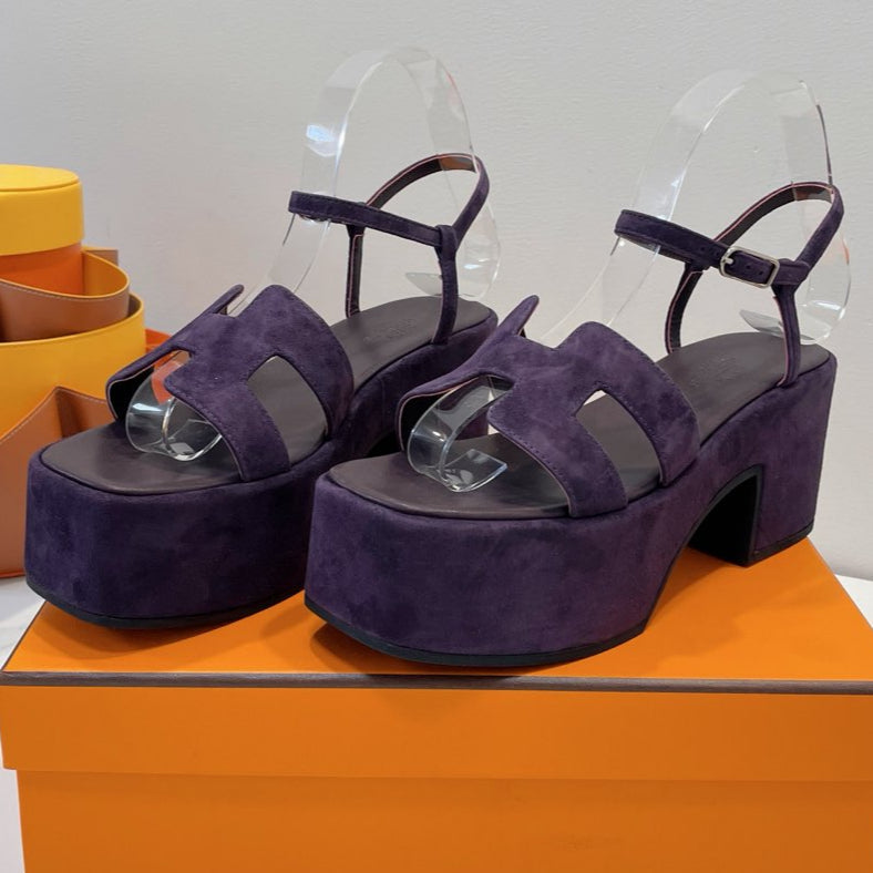 JAM 30 SANDAL IN VIOLET SUEDE