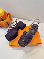 JAM 30 SANDAL IN VIOLET SUEDE