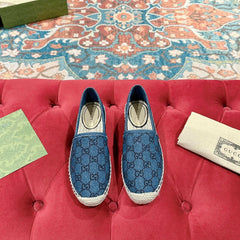 GG ESPADRILLE LOAFER AEGEAN CANVAS