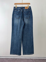 MAX MARA 25S STRAIGHT-LEG JEANS WITH SHEEPSKIN LINING 060