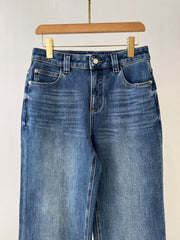 MAX MARA 25S STRAIGHT-LEG JEANS WITH SHEEPSKIN LINING 060