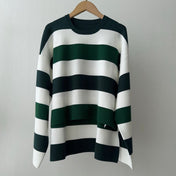 MAX MARA 25S LONG-SLEEVE STRIPED SWEATER 128