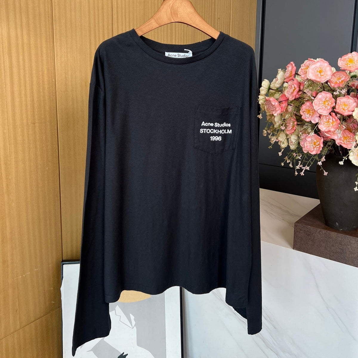 DIOR 25S LONG-SLEEVE CREW NECK T-SHIRT STYLE 198
