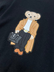 RALPH LAUREN 25S EMBROIDERED BEAR KNITTED SWEATER 252