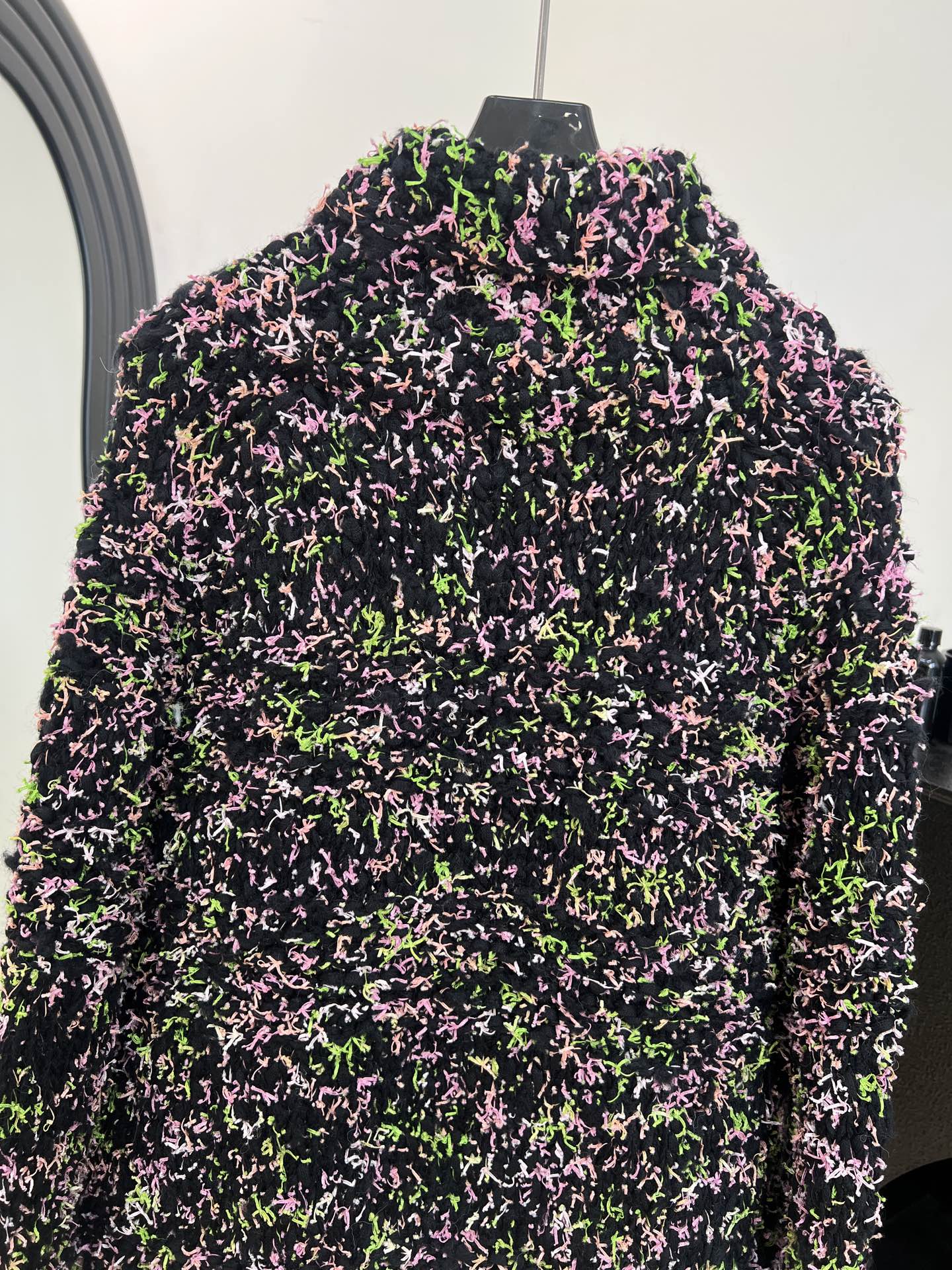 CHANEL 26S PRINTED KNIT JACKET 955