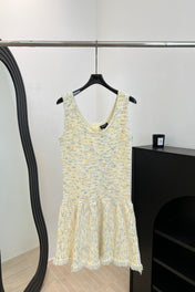 CHANEL 26S SLEEVELESS KNIT DRESS STYLE 1150