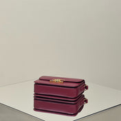 MINI CLAUDE 22 SHINY CALFSKIN FANSY PURPLE