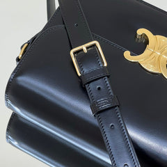 MINI CLAUDE 22 SHINY CALFSKIN BLACK