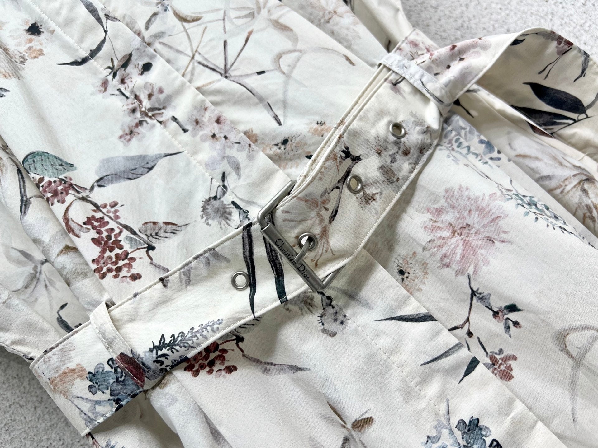 DIOR FLORAL LONG DRESS 275014