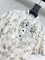 DIOR SHORT-SLEEVE RETRO DRESS 275031