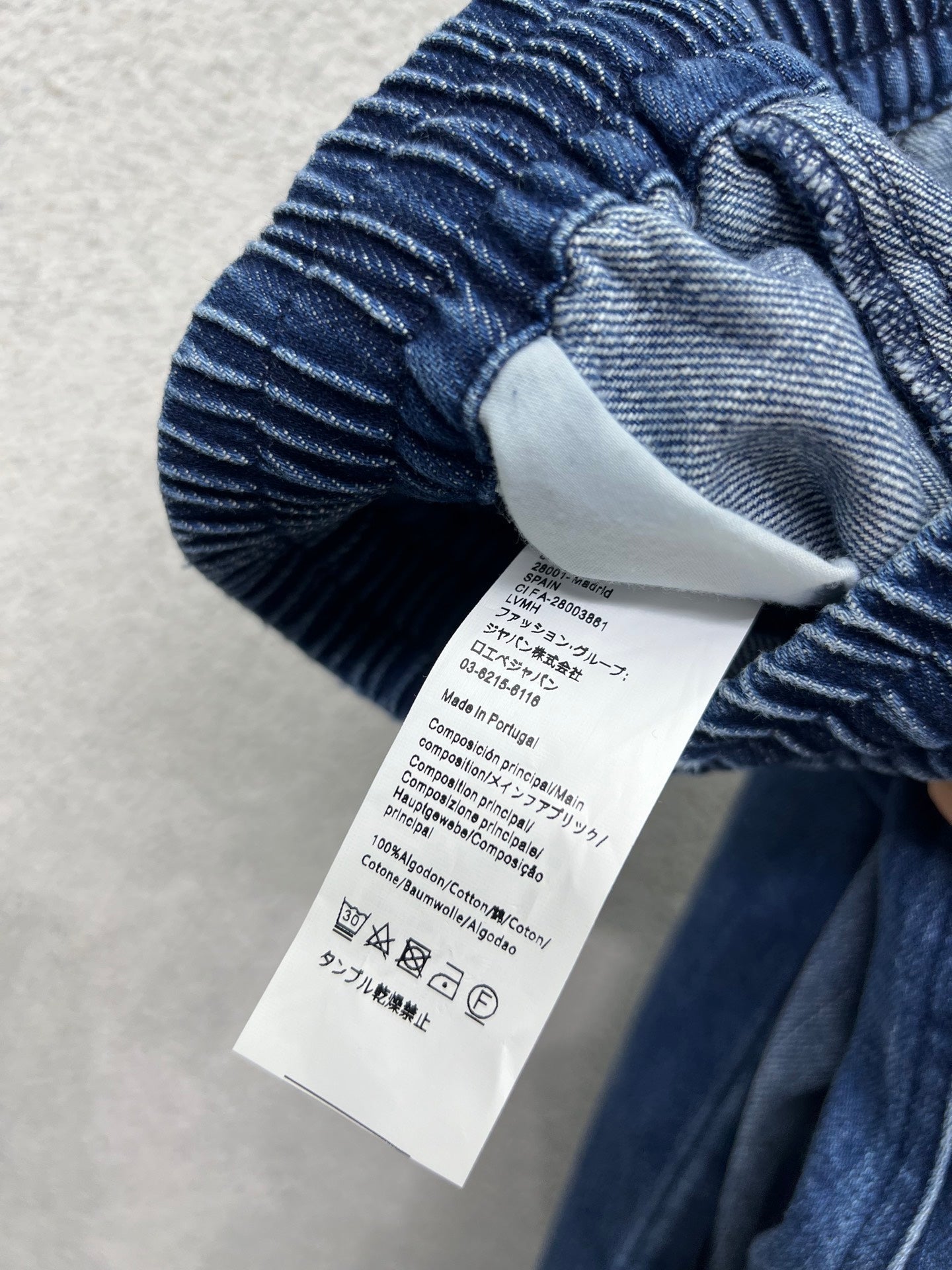 LOEWE DENIM PANTS 269344