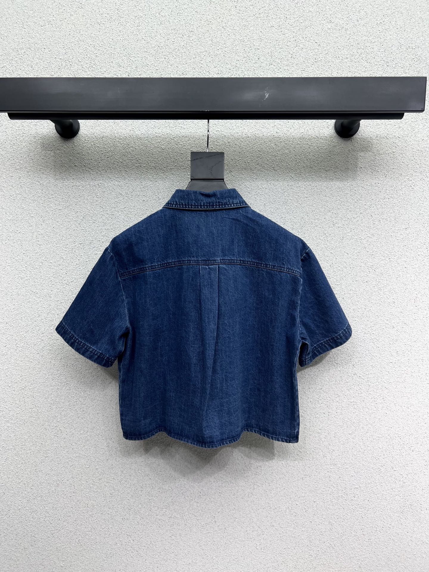 LOEWE SHORT-SLEEVE DENIM SHIRT 269343