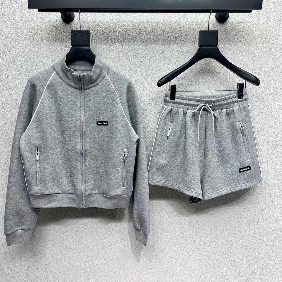 MIUMIU JACKET AND SHORTS SET STYLE 15