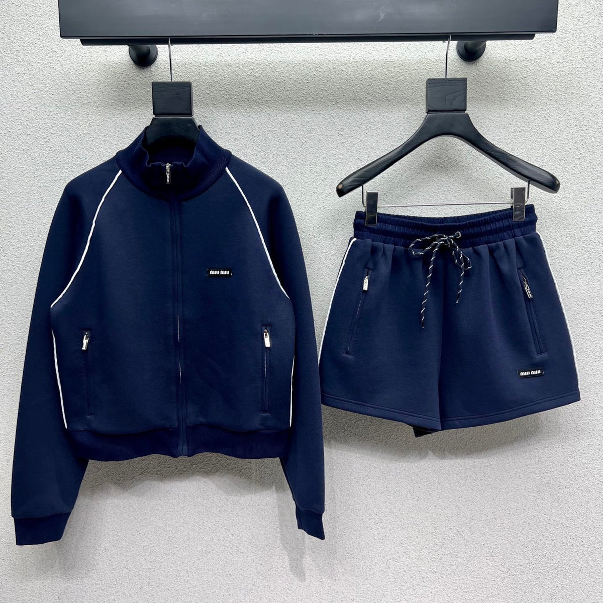 MIUMIU JACKET AND SHORTS SET STYLE 16