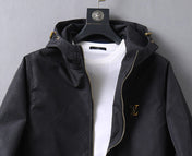 LV HOODED JACKET BLACK 239058