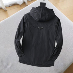 LV HOODED JACKET BLACK 239047