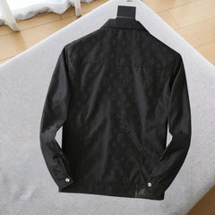 LV SHIRT JACKET BLACK MONOGRAM 239044