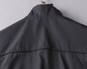 LV BLACK MIX NAVY BLUE MONOGRAM AND DAMIER JACKET 239054