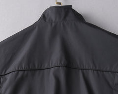 LV BLACK MIX NAVY BLUE MONOGRAM AND DAMIER JACKET 239054