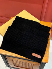 BBR SCARF 170 CM IN WOOL MIX CASHMERE 489017