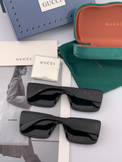 CHUNKY RECTANGULAR FRAME SUNGLASSES G204 IN ACETATE