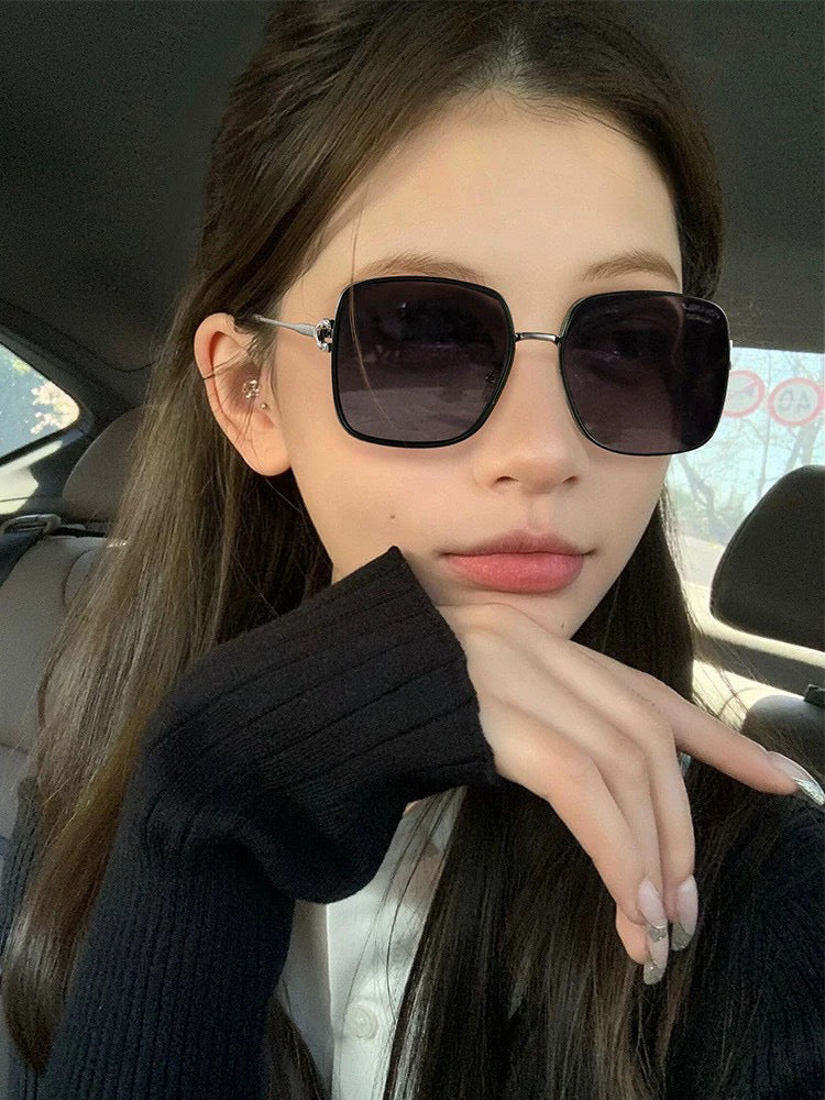 SQUARE FRAME SUNGLASSES G4634 IN METAL