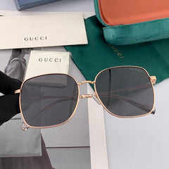 SQUARE FRAME SUNGLASSES G2322 IN METAL