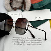 SQUARE FRAME SUNGLASSES G9638 IN METAL