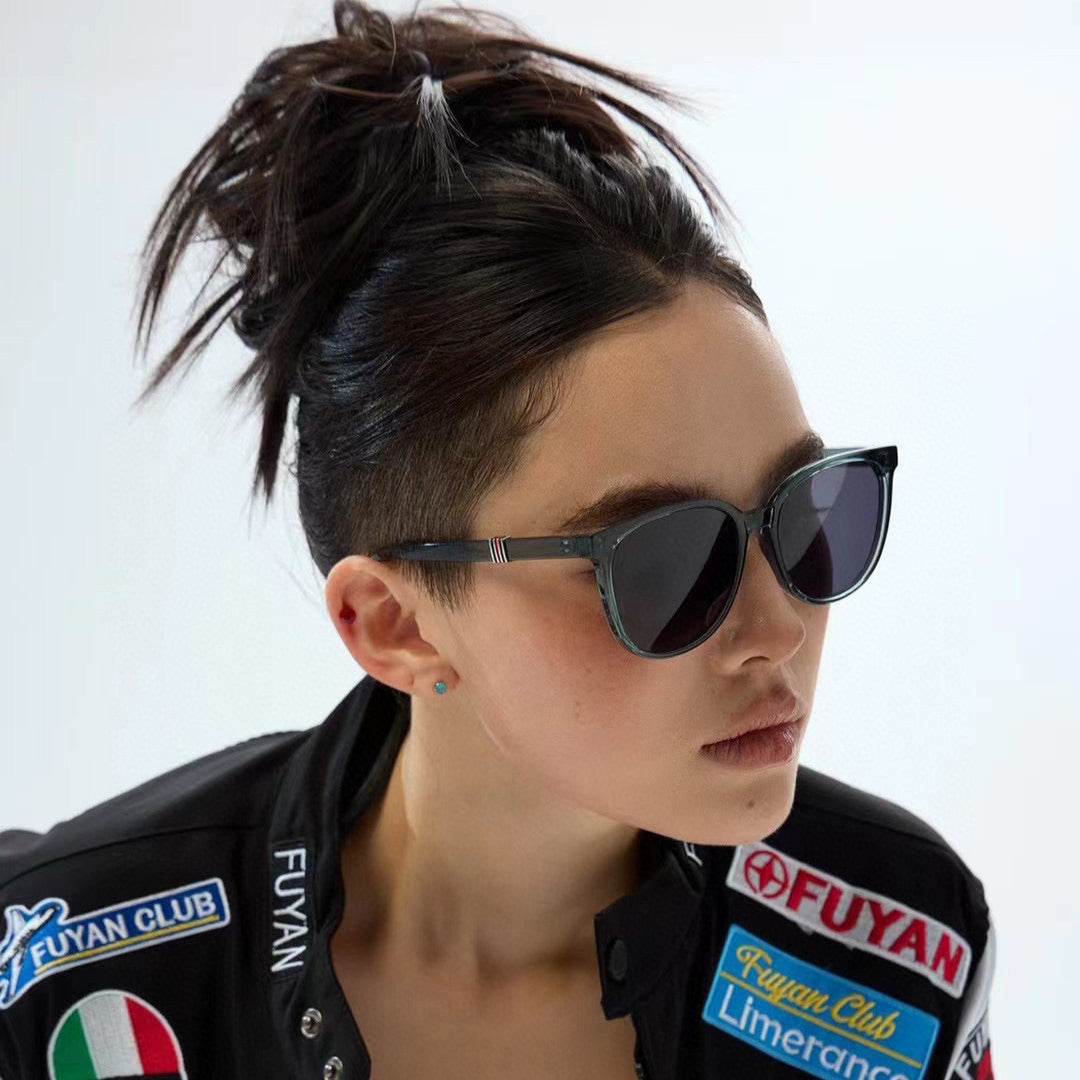 ROUND FRAME SUNGLASSES G37721 IN ACETATE