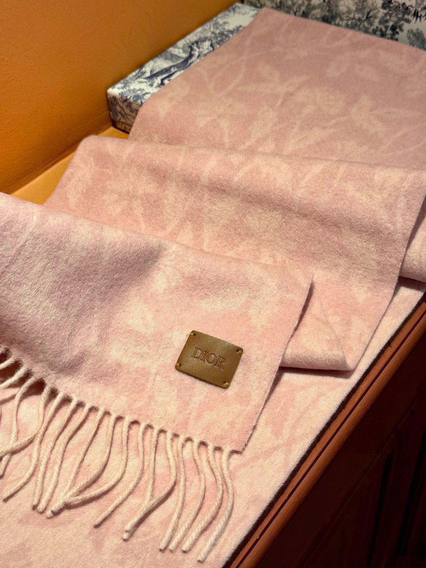 DIOR SCARF CASHMERE 663763