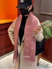 LV SCARF 180 CM IN CASHMERE 730572