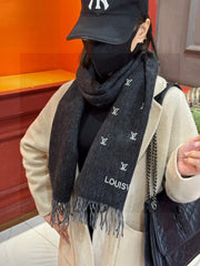 LV SCARF 180 CM IN CASHMERE 730575