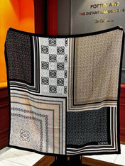 LOEWE 25S SCARF 140 IN CASHMERE SILK 738549