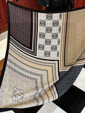 LOEWE 25S SCARF 140 IN CASHMERE SILK 738549