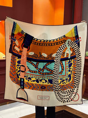 HERMES 25S SCARF 140 IN SILK 854766