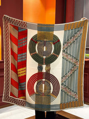 HERMES 25S SCARF 140 IN SILK 854805