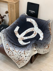 CHANEL 25S SCARF 135 IN CASHMERE 883636