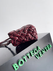 KELIMERO CHA-CHA CLUTCH 28.5 IN BURGUNDY LAMBSKIN