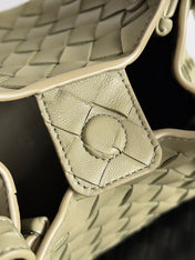 BV Small Parachute 21 Light Olive Lambskin Ghw