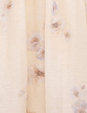 HERMES 25S V-NECK MIDI DRESS 110735