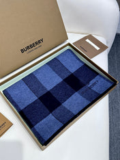 SCARF 180 CM IN TRUE BLUE CASHMERE 403869