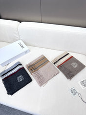 SCARF 180 CM IN DARK GRAY CASHMERE 410156