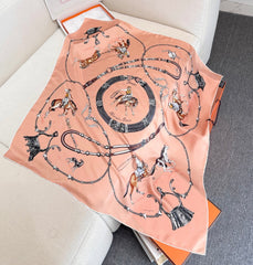 HERMES 25S SCARF 90 IN SILK 720007