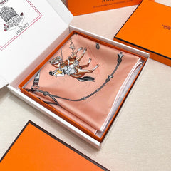 HERMES 25S SCARF 90 IN SILK 720007
