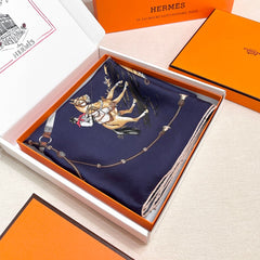 HERMES 25S SCARF 90 IN SILK 720008