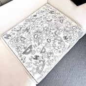 CHANEL 25S SCARF 90 IN TWILL SILK 740294