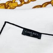 CHANEL 25S SCARF 90 IN SILK 729043
